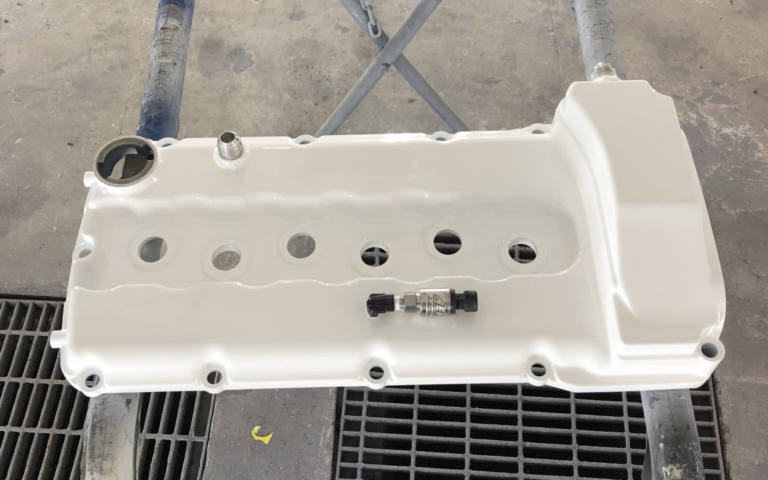 Vented, Smoothed & Painted Valve Cover
