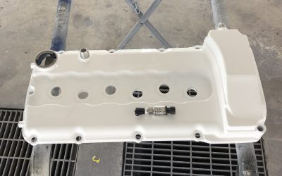 Vented, Smoothed & Painted Valve Cover